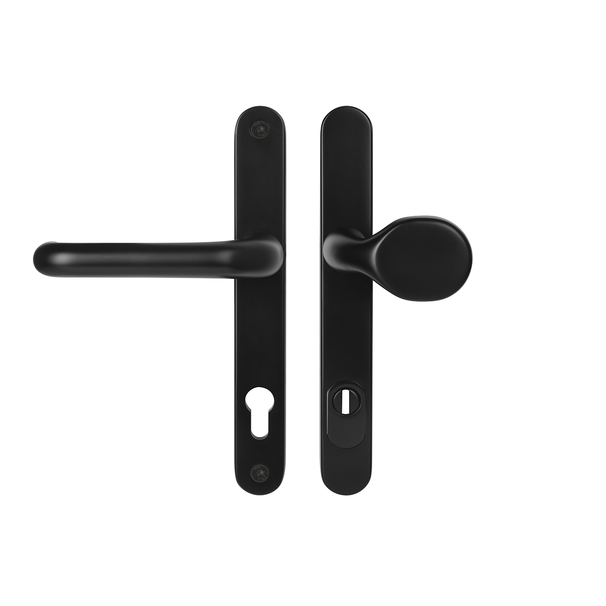 MPK - SECURO A04 PLUS - SOU M1 COSLAN madlo/kľučka 92 mm Čierna matná