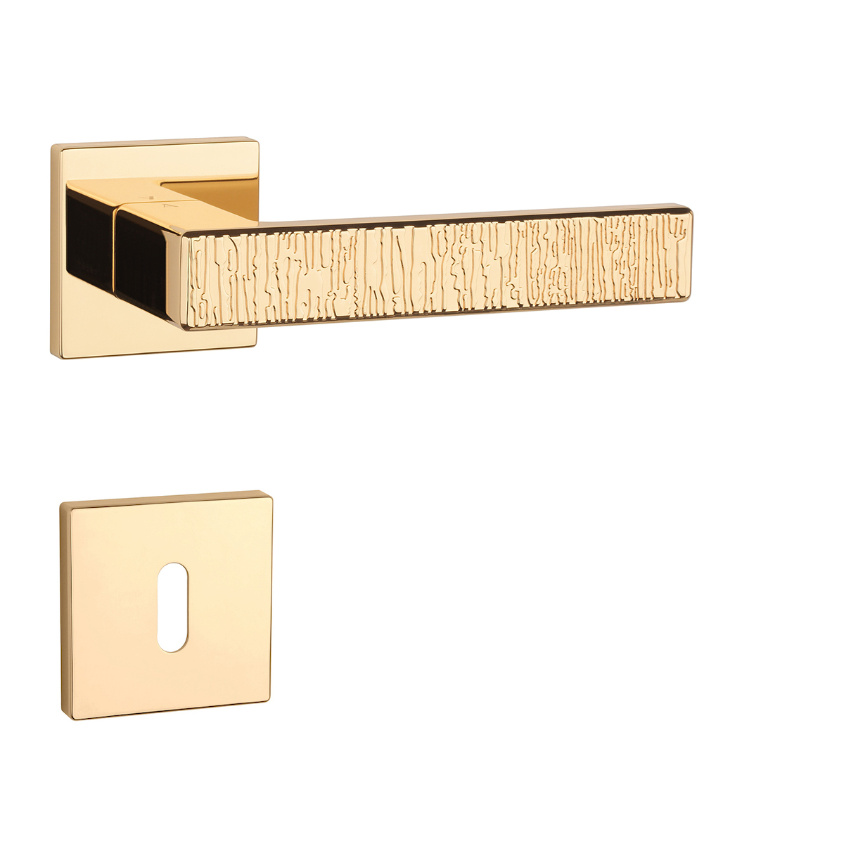 Kľučka na dvere AS - AMARYLIA - HR 7S ZLL - zlatá lesklá (LG) | MP-KOVANIA.sk