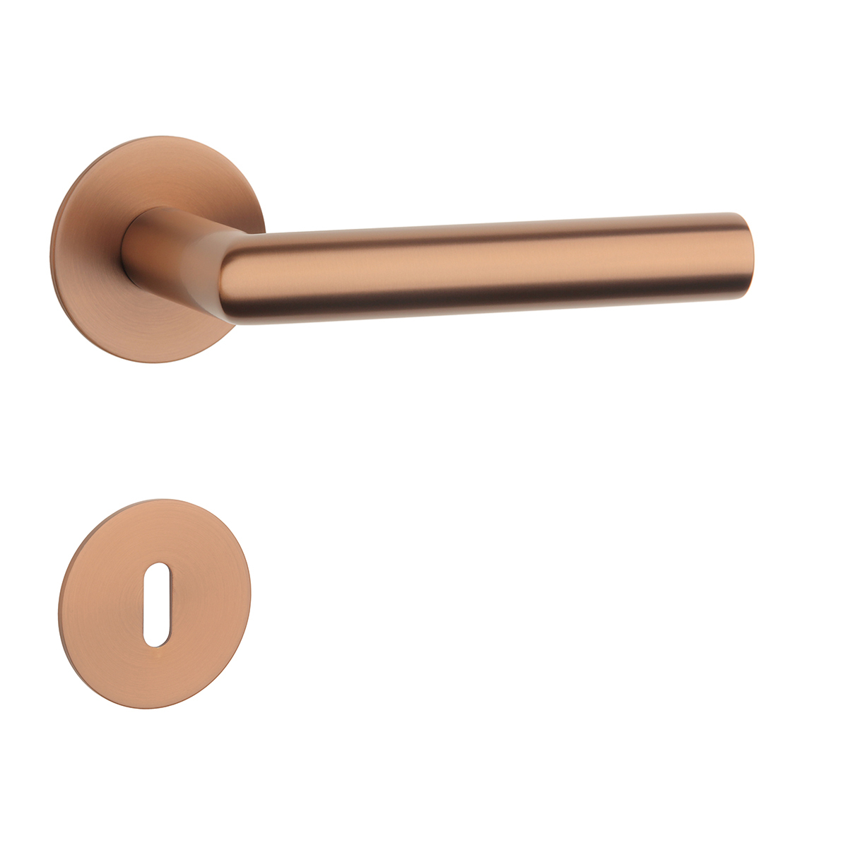 SH - OVAL - R 1750 3SM kľučka/kľučka Meď matná