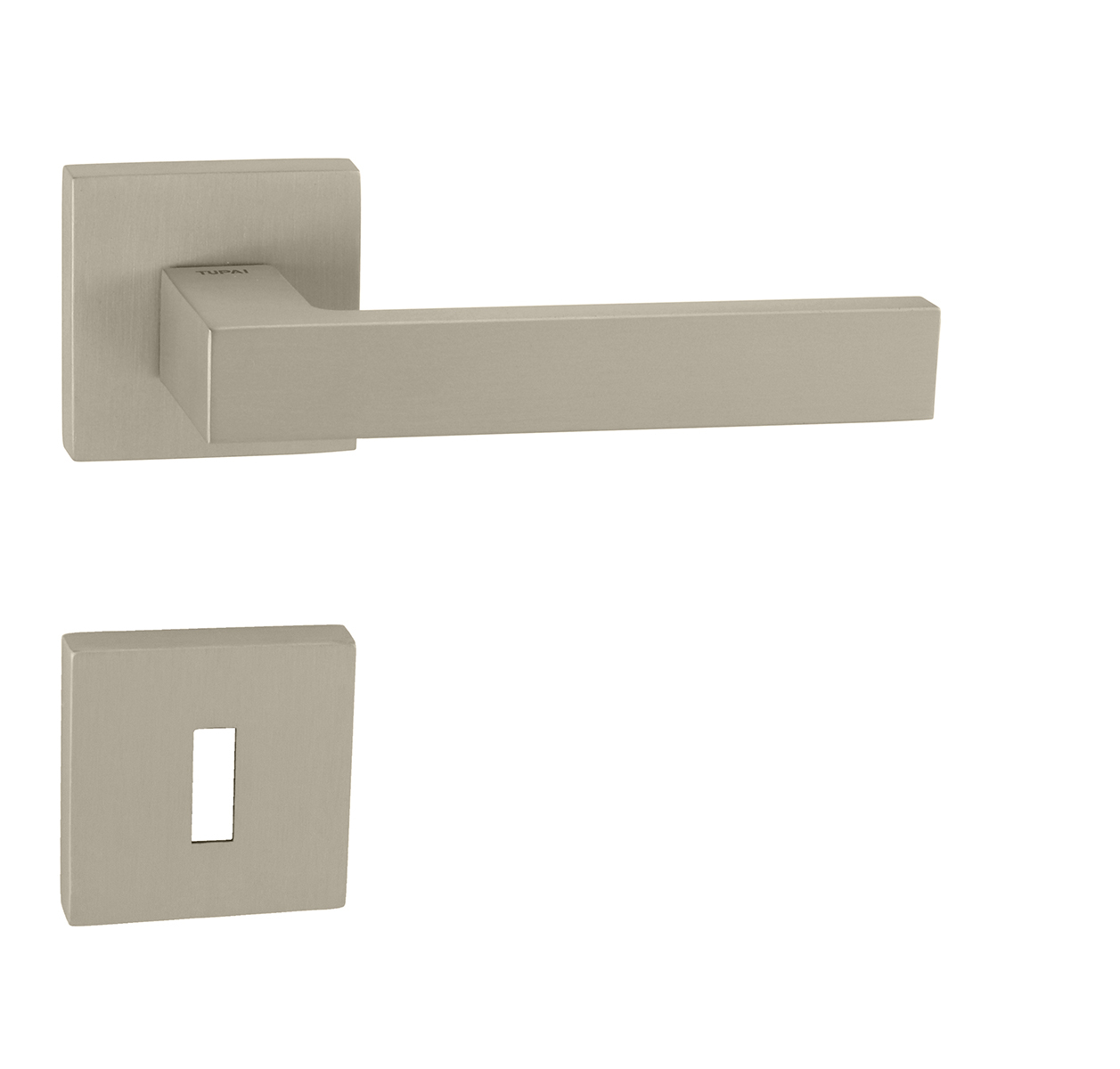 TI - SQUARE - HR 2275Q kľučka/kľučka Nikel matný