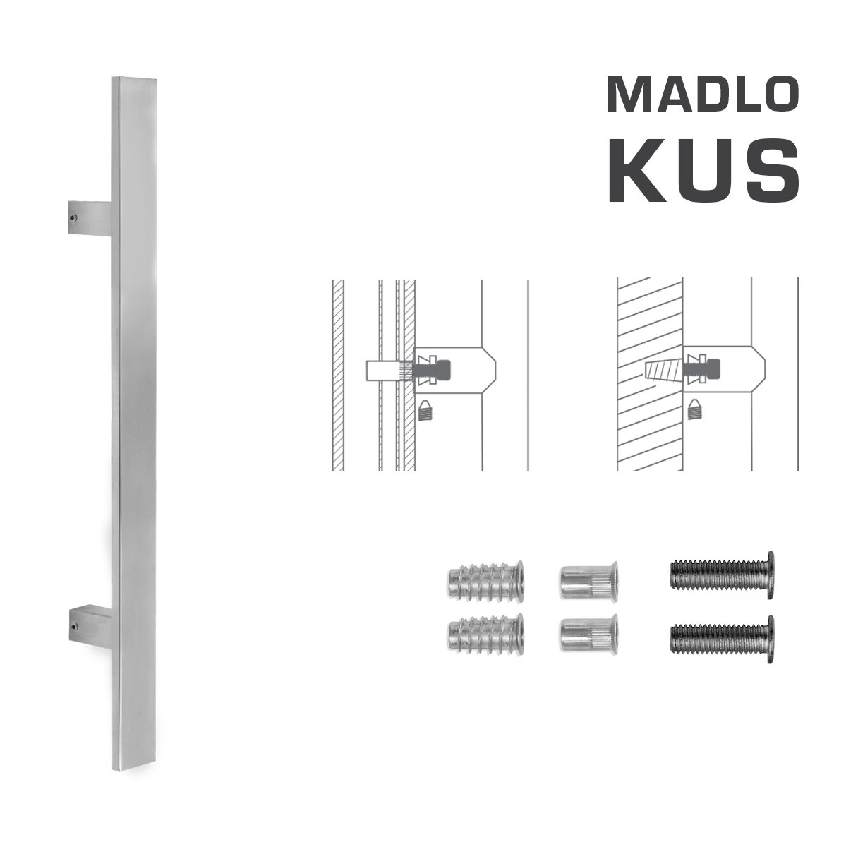 FT - MADLO kód K41S 40x10 mm SP ks 300 mm, 40x10 mm, 500 mm