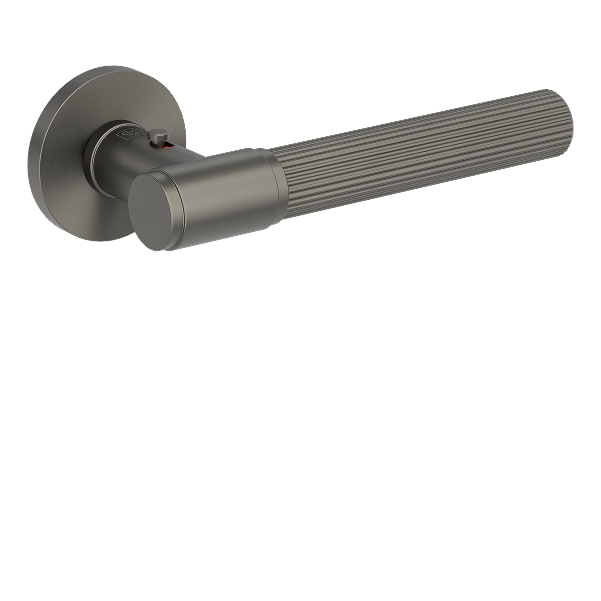 Kľučka na dvere GK - VAYA 136 ARIS - R S2L s uzamykaním ANM - antracit matný (KG) | MP-KOVANIA.sk