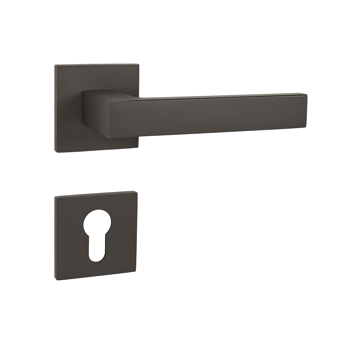 TI - SQUARE - HR 2275Q 5S kľučka/kľučka Grafit matný