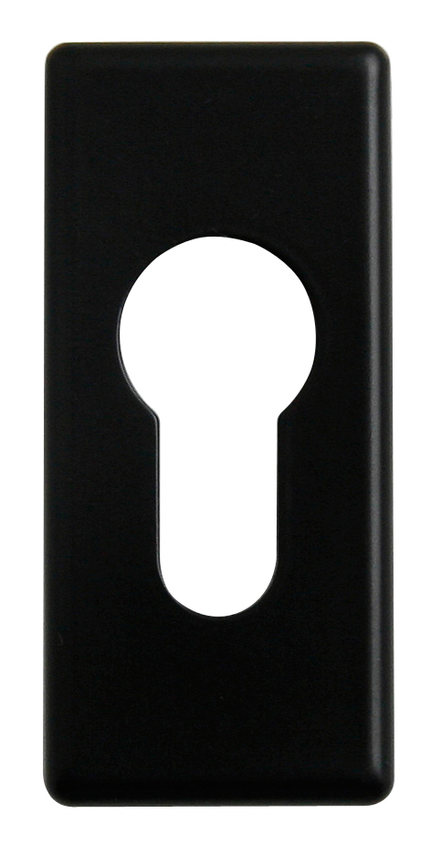 Rozeta ku kľučke WA - ROZETA - UHR CIM - čierna matná (RAL 9005) | MP-KOVANIA.sk