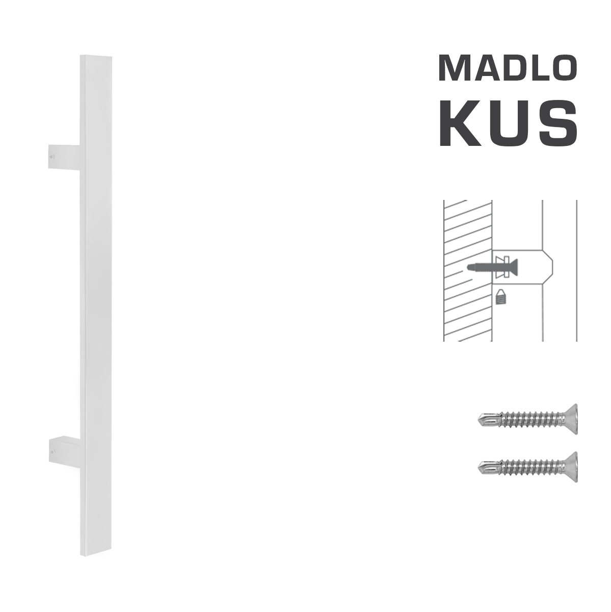 FT - MADLO kód K41S 40x10 mm ST ks 600 mm, 40x10 mm, 800 mm