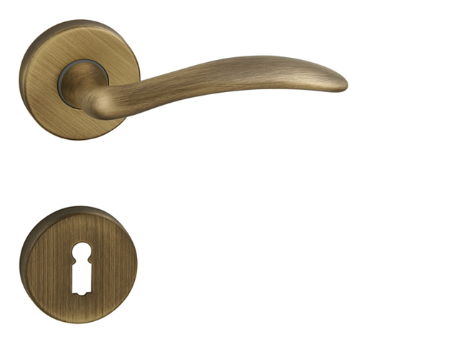 Kľučka na dvere FO - THEMA - R ECO BRM - bronz matný (B03) | MP-KOVANIA.sk