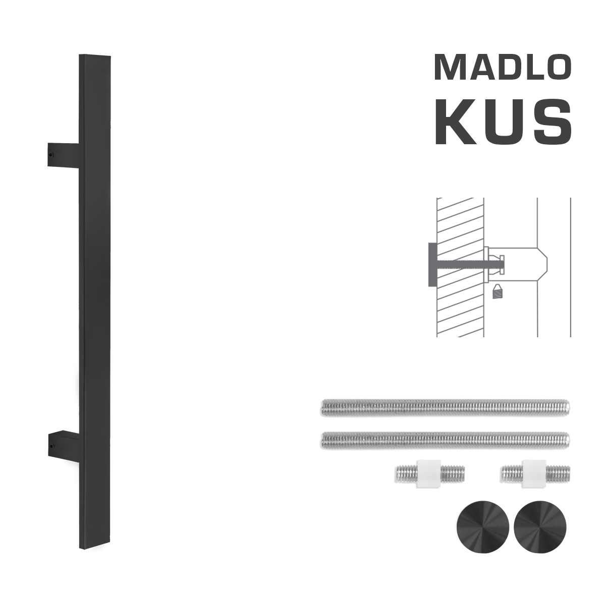 FT - MADLO kód K41S 40x10 mm UN ks 300 mm, 40x10 mm, 500 mm