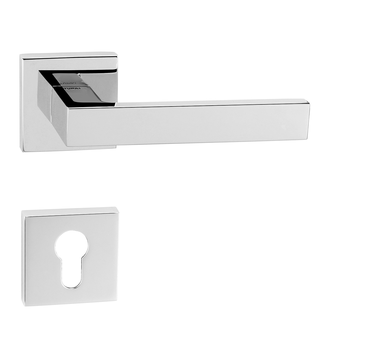 TI - SQUARE - HR 2275Q kľučka/kľučka Chróm lesklý