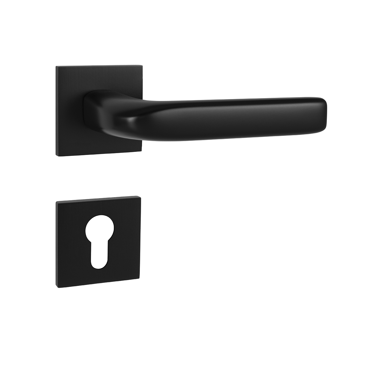 TI - IDEAL - HR 4162Q 5S kľučka/kľučka Čierna matná
