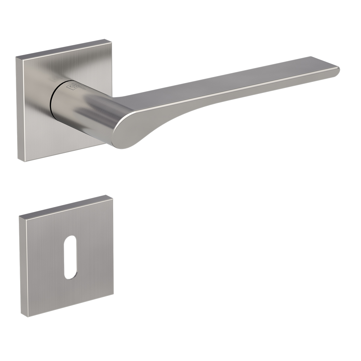 Kľučka na dvere GK - VAYA 261 LEAF LIGHT - HR NIM - nikel matný (SG) | MP-KOVANIA.sk