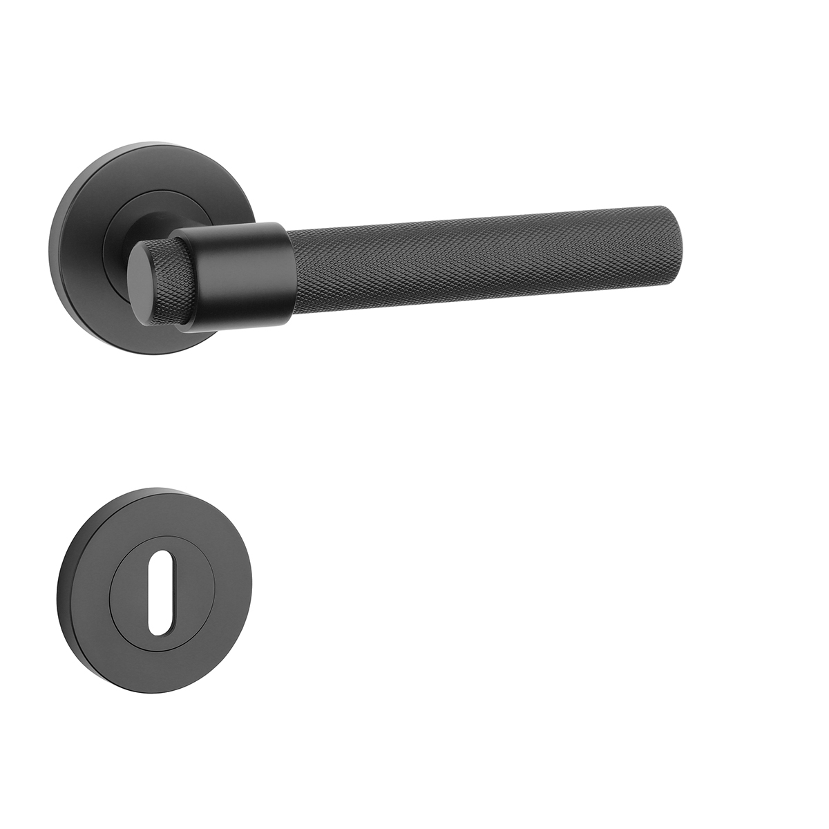 SH - OVAL - R 1743 PRO kľučka/kľučka Čierna matná