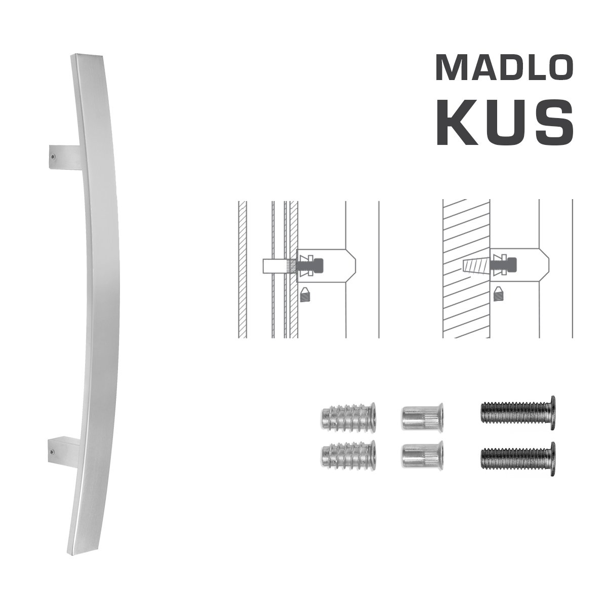 FT - MADLO kód K41C 40x10 mm SP ks 600 mm, 40x10 mm, 800 mm