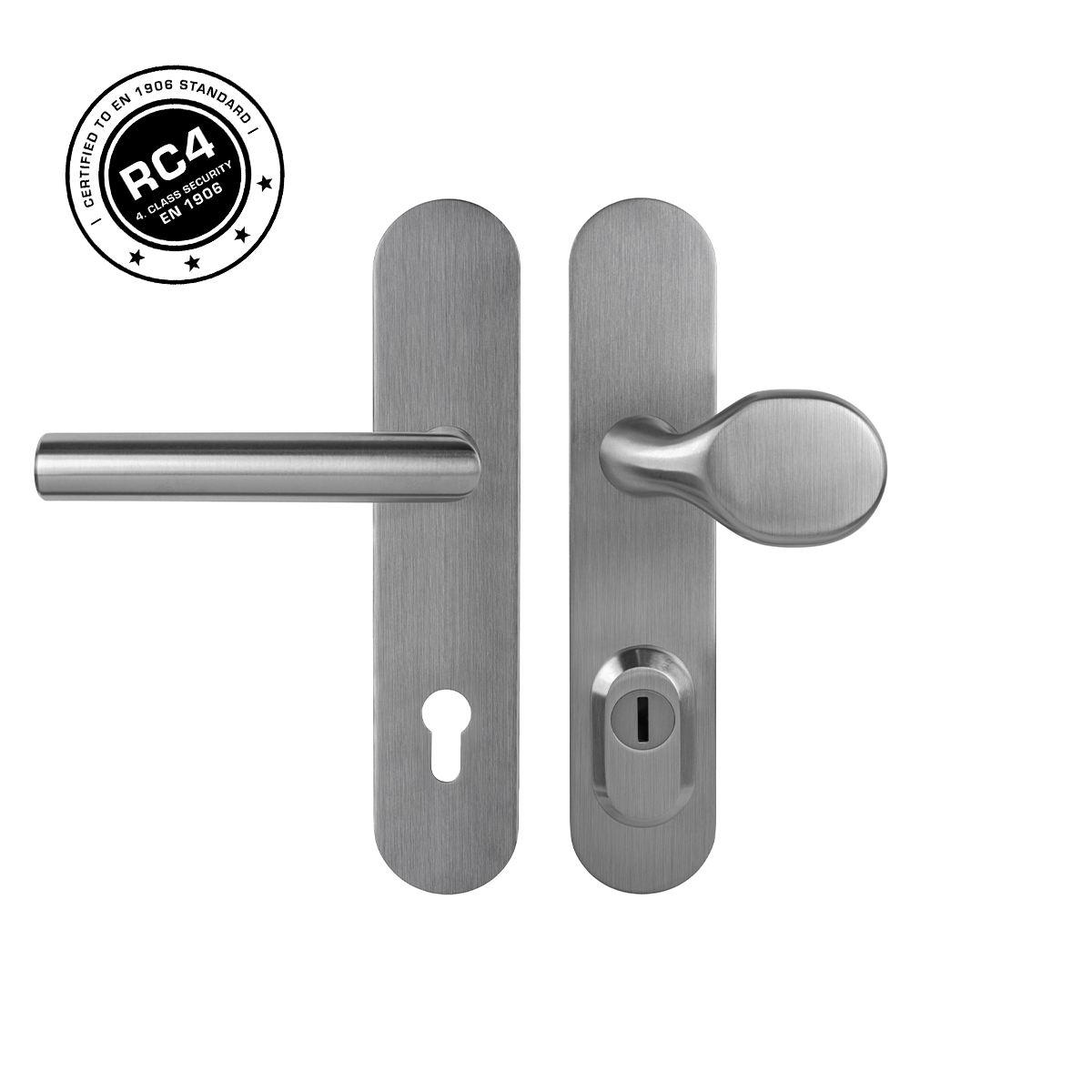 MPK - SECURO S01 PLUS - SO M1 FAVORIT madlo/kľučka 72 mm Nerez matná