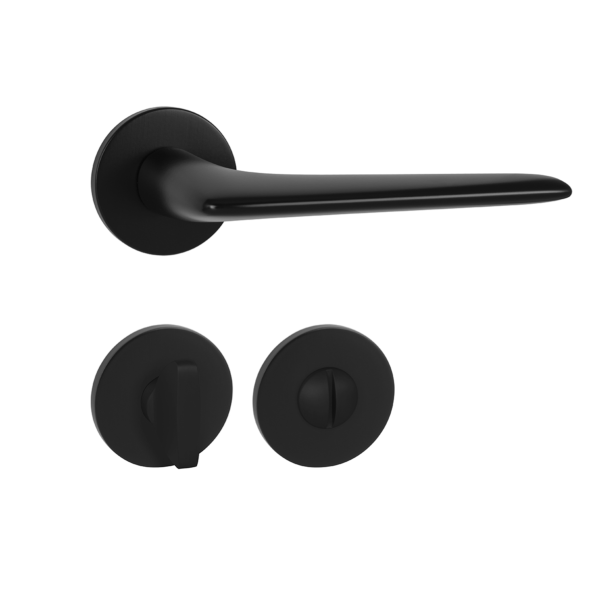 TI - OPTIMAL - R 4164 5S kľučka/kľučka Čierna matná