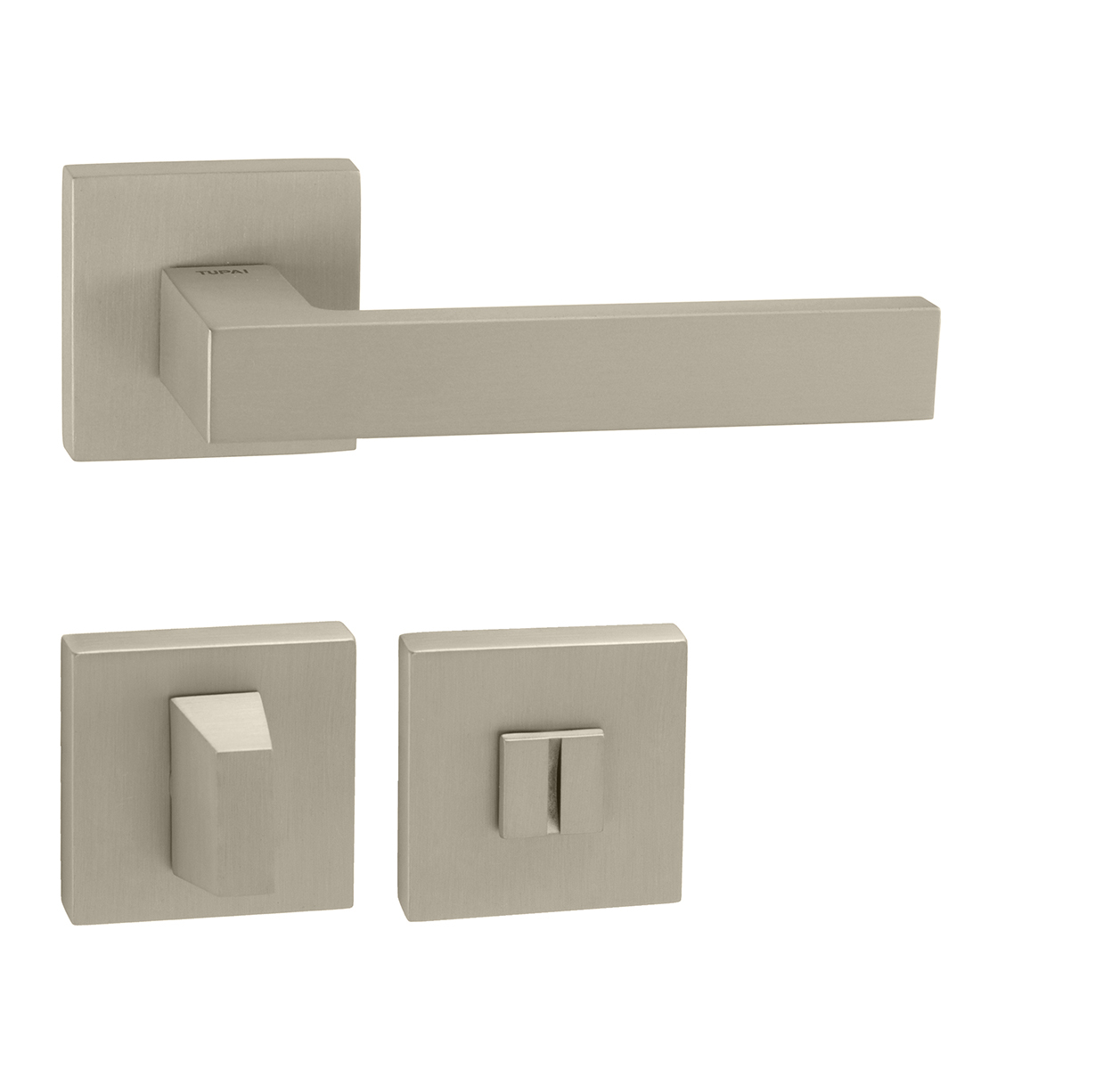 TI - SQUARE - HR 2275Q kľučka/kľučka Nikel matný