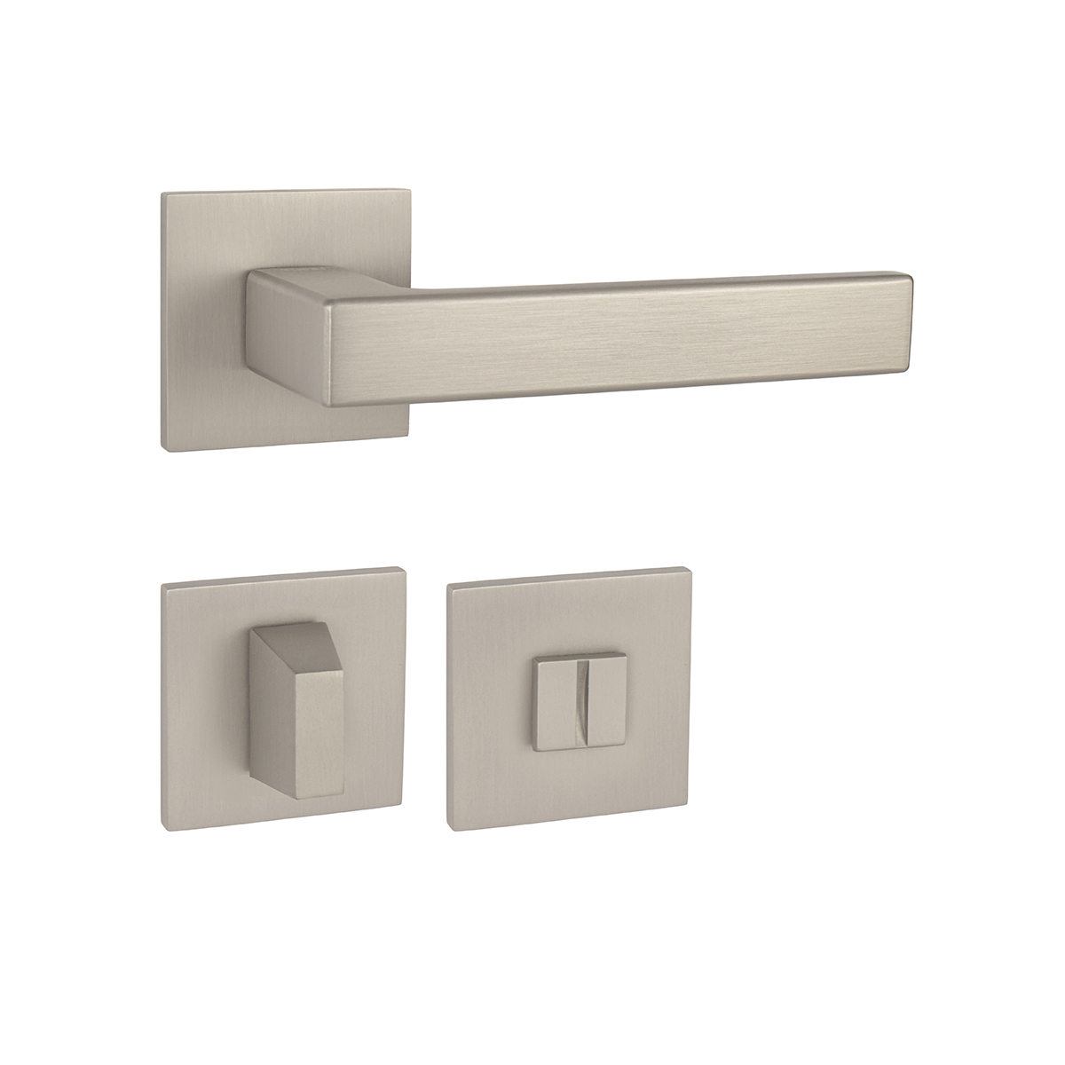 TI - SQUARE - HR 2275Q 5S kľučka/kľučka Nikel matný