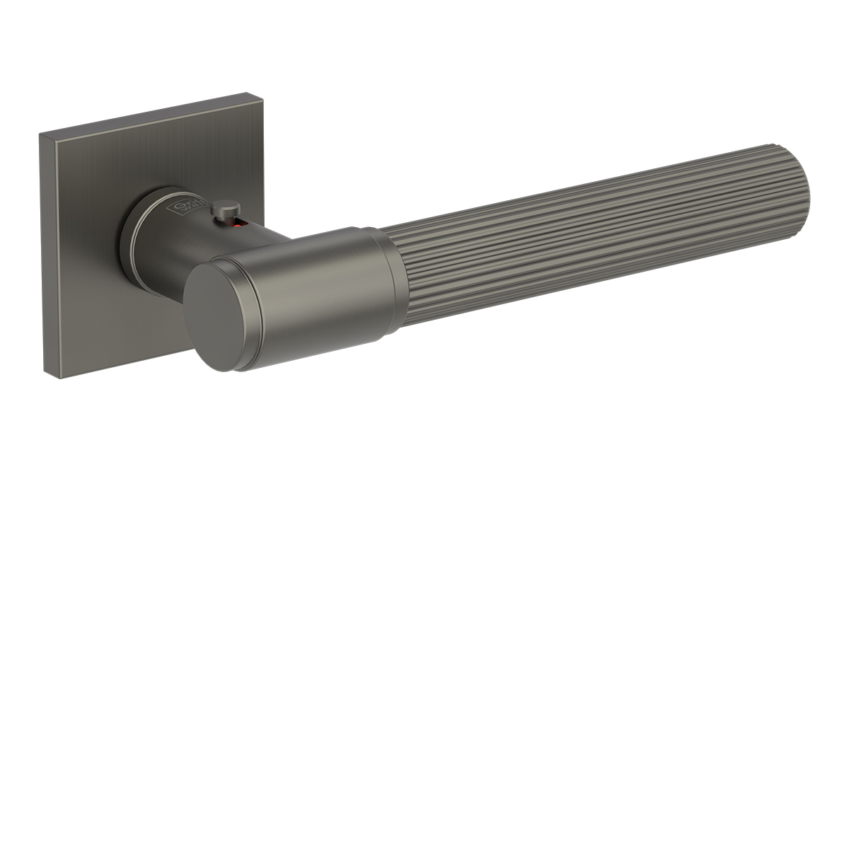 Kľučka na dvere GK - VAYA 136 ARIS - HR S2L s uzamykaním ANM - antracit matný (KG) | MP-KOVANIA.sk