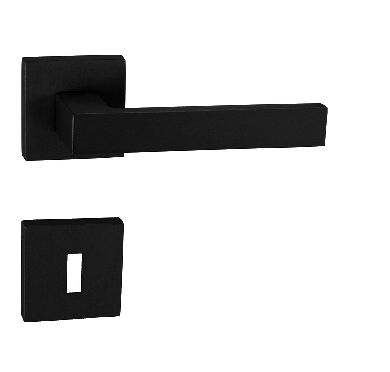 TI - SQUARE - HR 2275Q kľučka/kľučka Čierna matná