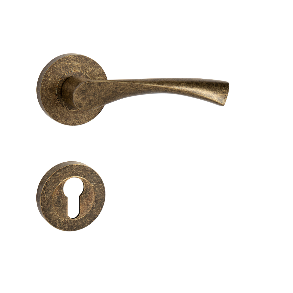 MP - SPIRIT - R kľučka/kľučka Bronz antik