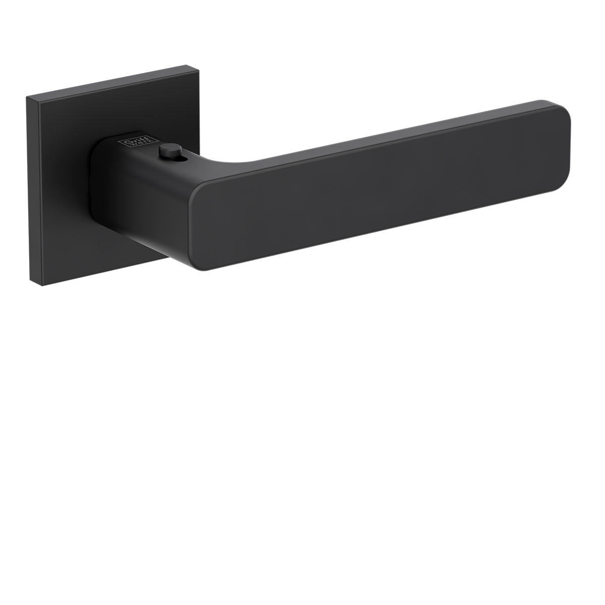 Kľučka na dvere GK - VAYA 265 MINIMAL MODERN - HR S2L s uzamykaním CIM - čierna matná (GS) | MP-KOVANIA.sk