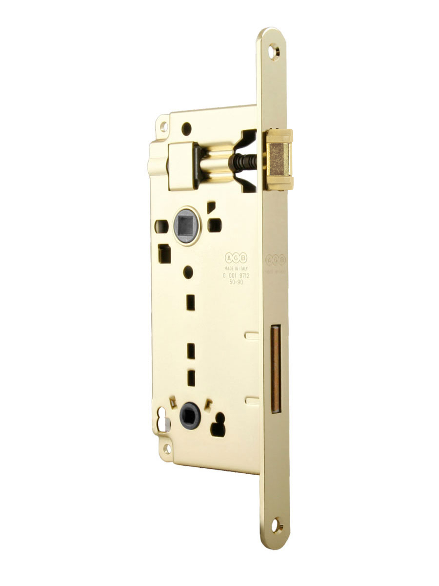 AGB - Zámok na dvere F18 - WC WC kľúč, 90 mm