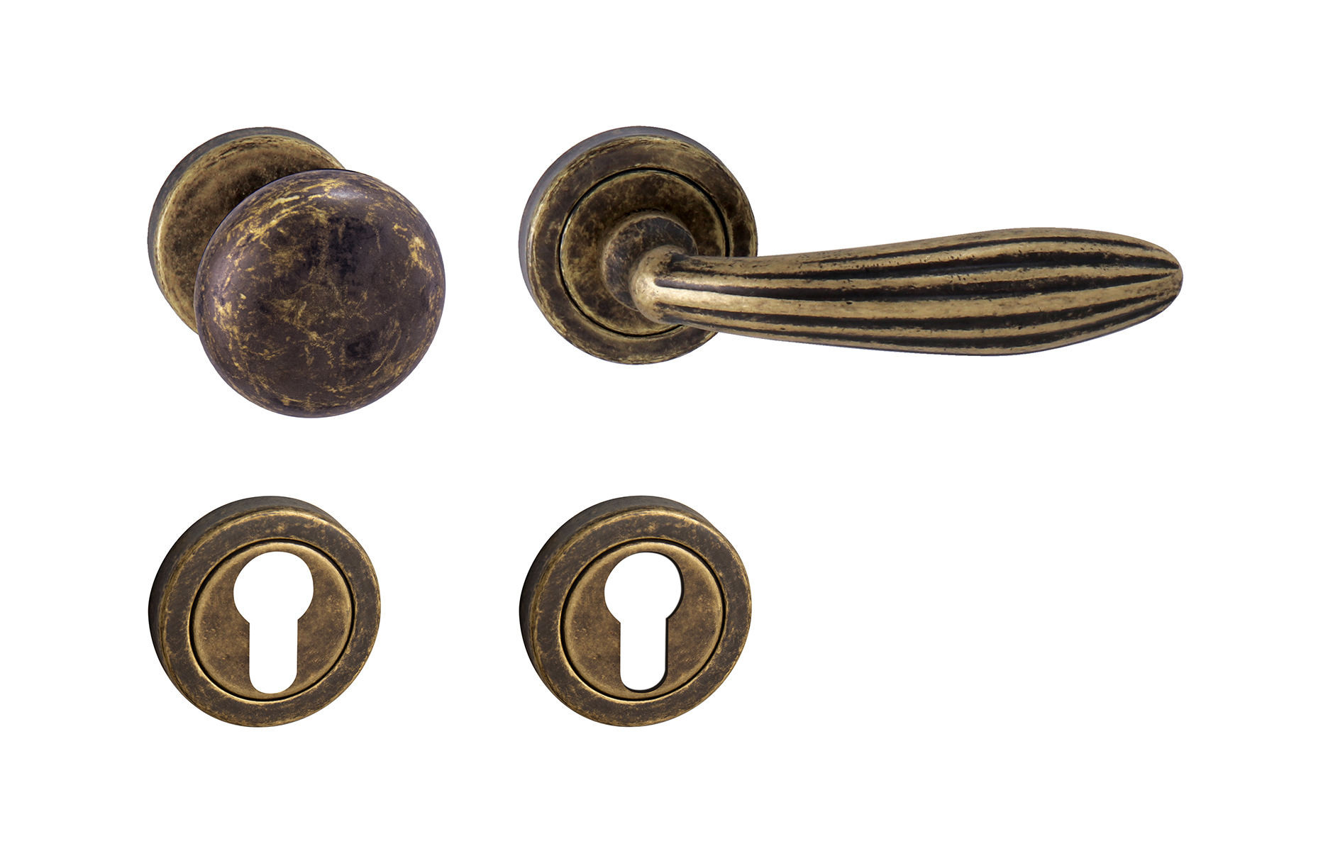 TI - SOFIA - R 1917 guľa/kľučka pravá Bronz antik