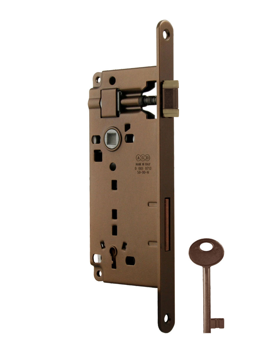 AGB - Zámok na dvere F18 - BB BB otvor pre kľúč, 90 mm