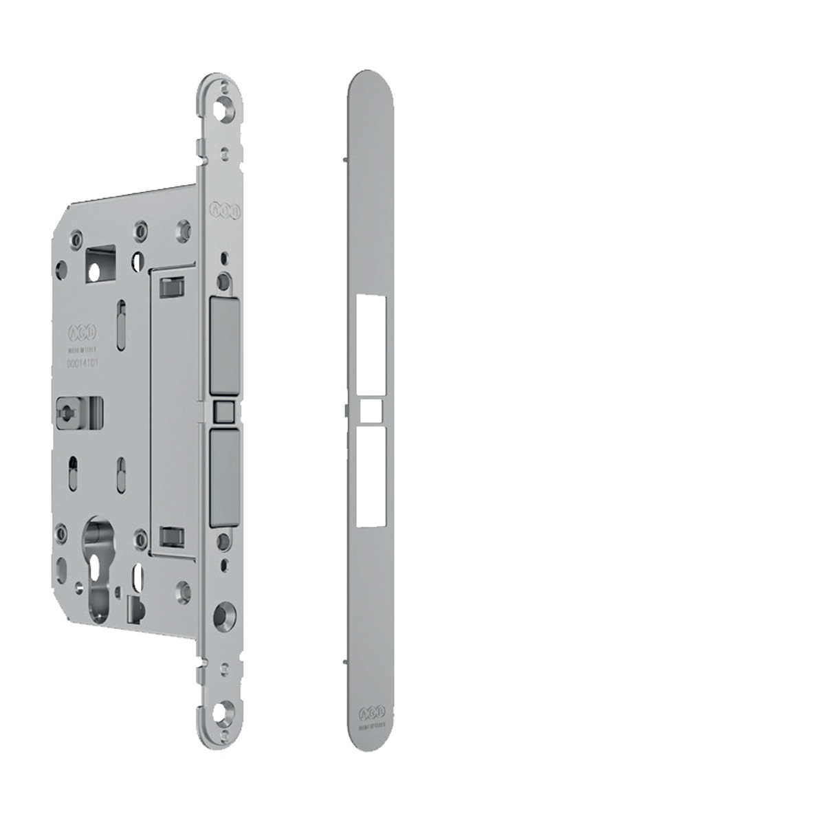E-shop AGB - Magnetický zámok TOUCH & CLOSE PZ s krytkou - 50 PZ otvor pre vložku