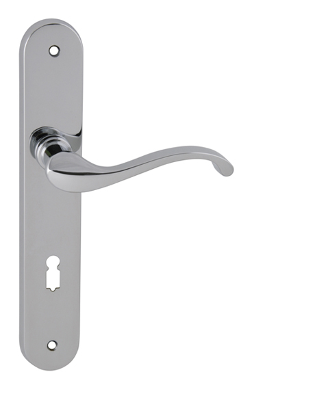 Kľučka na dvere FO - CAST CHL - chróm lesklý (C01) | MP-KOVANIA.sk