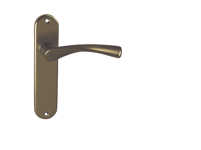 Kľučka na dvere UC - TORNADO - SOK MP4 - Bronz elox
