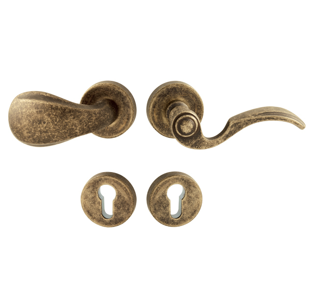 Spevnené kovanie MI - LYON / RAMA - R M OBA - Antik bronz