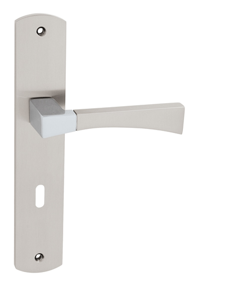 Kľučka na dvere WB - DEO 040 OC/ONS - Chróm lesklý / nikel brúsený lesklý lak