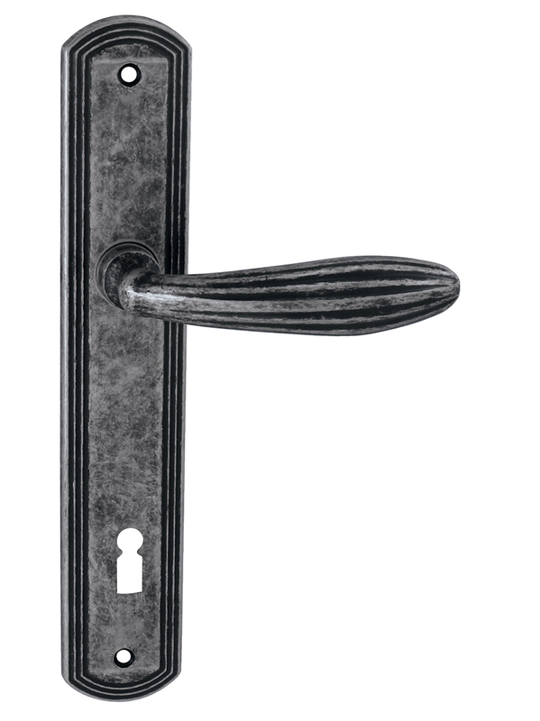 Kľučka na dvere TI - SOFIA - 1911 SIA - sivá antik (47) | MP-KOVANIA.sk