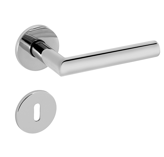 Kľučka na dvere TI - FAVORIT - R 4002 5S CHL - chróm lesklý (03) | MP-KOVANIA.sk