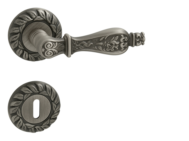 Kľučka na dvere FO - SIRACUSA - R OGA - Antik sivá