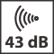 Produkt certifikovaný na protihlukové dvere - 43 dB