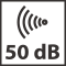 Produkt certifikovaný na protihlukové dvere - 50 dB