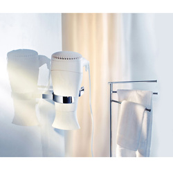 Držiaky na fén Strieborný SMEDBO