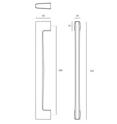Madlá hranaté priame Strieborný JNF