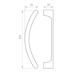 Madlá okrúhle vyosené Biely COLOMBO