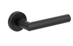 Kľučky na okrúhlych rozetách Čierny Griffwerk