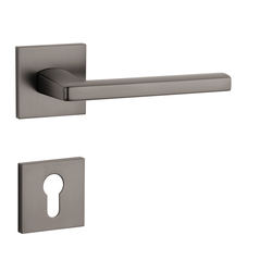 Kľučky na hranatých rozetách Sivý APRILE