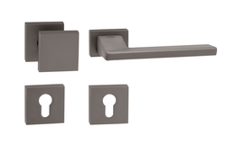 Kľučky na obdĺžnikových rozetách Sivý Tupai