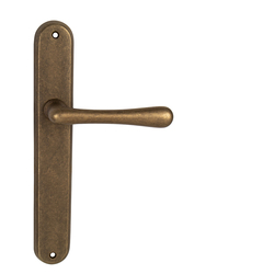 Kľučky na oválnych štítoch Zlatý NI