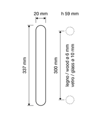 Madlá okrúhle priame Kombinovaný LINEA CALI