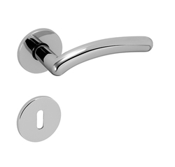 Kľučka na dvere TI - TARO - R 1977 5S CHL - chróm lesklý (03) | MP-KOVANIA.sk