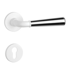 Kľučky na okrúhlych rozetách Kombinovaný APRILE