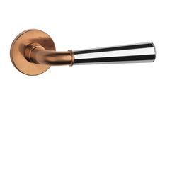 Kľučky na okrúhlych rozetách Kombinovaný APRILE