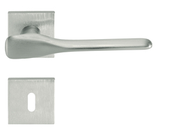 Kľučka na dvere FO - GALAXY - HR (E) NIM PVD - nikel matný PVD (P04) | MP-KOVANIA.sk