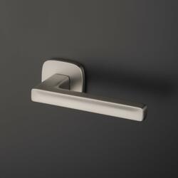 Kľučky na hranatých rozetách Strieborný APRILE